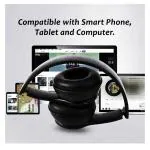 BOPUD P47 Sports Wireless Headphones With Mic FM&SD Card Slot Bluetooth Headset High Fidelity Stereo Surround Sound.