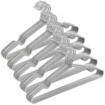 ROCKFIELD Tosnail 50 Pack 16-Inch Stainless Steel Wire Metal Hangers Non-Slip Hangers Closet Clothes Hangers Space Saving Hangers - Grey
