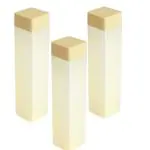 JYNXE Square Bottle For Sports Fitness Travel, Portable Water Bottles for Gym, School , Kitchen Water Bottle ( 1 L ) Pack Of 3 , Yellow