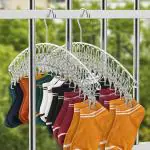Urbanware 20 Clips Cloth Dryer/Clothes Drying Stand/Socks Hanger/Lingerie Stainless Steel Cloth Clips (Silver Pack of 2)