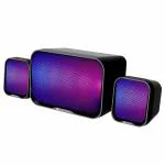ZEBRONICS Pluto 1-2.1 Channel Desktop Bluetooth Speaker with 15 watts output-Blue