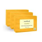 VEDANUM Honey Natural Skin Soap 75 g (Pack of 3)