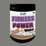 Nature Naturals Fitness Power and Whey Protein Game Changer Health And Nutritional pre and Post Protein Gluten Free with Sodium & Potassium (Chocomax 500gm)