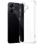 Fastship Rubber Back Cover for REDMI 12 5G - 23076RN4BI - Transparent