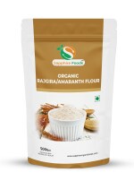 Organic Sapphire Foods Organic Rajira Atta Amaranth Flour FROM THE ROOTS Healty & Tasty Rajgira Atta/Flour/Amaranth Flour (500gm)