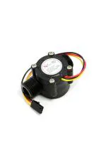 Robotbanao Black Yf S201 Water Flow Sensor Module With Magnetic Hall Effect 1 30litre or Minute ESC-018
