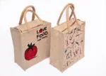 JAGS Eco-Friendly Jute Bag with Zip for Men and Women Natural Jute(Pack of 2)Size(L10