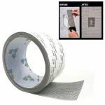 CLICKCART Window Screen Tape Screen Repair Tape Window Patch Tape Screen Fix Tape Mesh Repair Tape Self-Adhesive Repair Tape Clear Screen Tape Transparent Repair Tape Waterproof Screen Tape