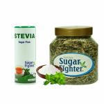 Stevia Suger Fighter 1000 TABLETS[ Dried Stevia Leaves 50 Gm] 100% Sugar Free I Diabetic Control I Zero Calorie