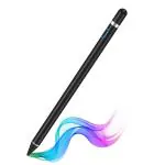 Miracase iPhone, iPad Pro, Mini, Air, Android, Microsoft, Surface and Other Touch Screens Black Aluminium Stylus Pen