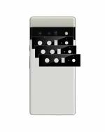 GADGETRONICS (Pack of 3) Google Pi x el 6 Pro Black Scratch Resistant Camera Lens Protector