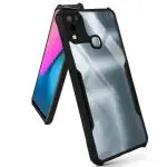 COBERTA Back Cover for Infinix Smart 5 Back Cover Case - Black Transparent