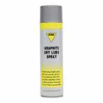 Aerol Graphite Dry Lubricant Spray, Grade 2012 (300g) | Black Coating | Serviceable Temperature 60 to 500 C