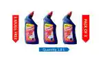 RINZOL 10X Powered Disinfectant Toilet Cleaner Liquid - 1.8 Ltr (600ml x Pack of 3) + 3 Mugs Free