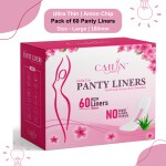 Cailin Care Best Cottony Daily Use Panty Liner For Women (Pack of 60 Large Liners) (Large Size - 180mm)