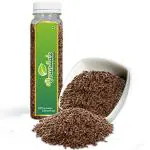 Vrunda's Roasted Flax Seeds Omega 3 Rich Indian Mouthfreshner Natural Badishep Healthy Fennel Seeds Roasted Saunf Digestive Aniseed Mix Variyali 500 gm