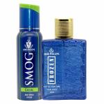 John Phillips FROZEN-SMOG CASUAL DEO | Long Lasting | Combo Eau de Parfum (100+120 ml )