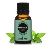 Earth N Pure Peppermint Essential Oil (Pudina Oil) 100% Pure, Natural, Therapeutic Grade with Glass Dropper- For Aromatherapy Diffusers (15 Ml)