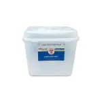 Mowell Sharps Containers Biohazard Needle and Syringe Disposal Bio- Medical Sharps Container Puncture Proof Box (5ltr)