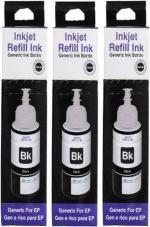 GPN PRINT L200 Refill Epson L200 Multi Function PrInter Compatible Black Ink Bottle (Pack of 3)