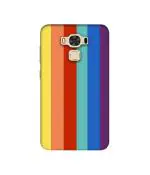 Casotec Rainbow Colors Design 3D Printed Hard Back Case Cover for Asus Zenfone 3 Max ZC553KL
