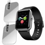 FCS 9H Flexible Smart Watch Screen Protector for Dizo Watch R| Pack of 3