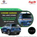 FALCON CAR TAIL LIGHT COVER CHROME FOR GRAND VITARA 2022 ONWARDS