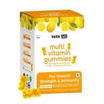Tata 1mg Multivitamin Gummies With Zinc, Magnesium and Folic Acid for Immunity & Energy (Pack Of 1, Lemon Flavour, 15 Gummies)