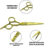 Organim Care Products Professional Hair Cutting Scissors Gold Stainless Steel