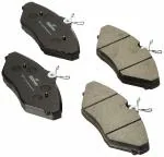 UNO MINDA BR1203 Brake Pad Front for Scorpio M Hawk (Set of 4)