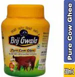 Brij gwala Pure Desi Cow Ghee || Made Traditionally from Curd ||Pure Cow Ghee for Better Digestion and Immunity 500 ml Jar