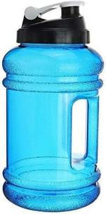 Searegal 2.2 Liter Gallon Motivational Water Bottle With Flip Flop Cap 2200 Ml Bottle (Pack Of 1, Multicolor, Silicone)