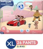 Bumtum Diaper Pants New Born (NB)/XS Size - 26 Diapers |Pack of 1 |Super Soft with Leakage Protection