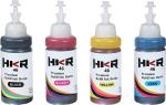 Hkr Refill Ink For 803, 680, 678, 818, 802, 901, 703, 704, 46, 21, 22, 27, 28, 56, 57, Canon 88, 98, Cartridges - Multicolor (Pack Of 4)