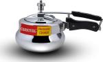 Carnival Silver And Black Aluminium Pressure Cooker - 1.5 L