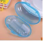 QinPin Pack of 1 Baby finger toothbrush Silicone ultra soft oral hygiene non toxic tongue cleaner Ultra Soft Toothbrush