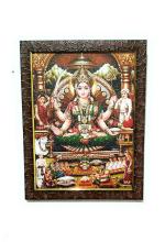 Framtastic 8 mm MDF Wood Santoshi Mata Ji Photo Frame 10 x 13 inch