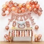 AMFIN (Pack of 81) Bride To Be Decoration / Bride to be Decoration Set / Bride to be Decoration Balloon / Bride Maids Balloon / Decoration for Party Balloon