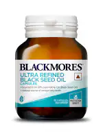 Blackmores Ultra Refined Black Seed Oil, Highly Refined Pure Kalonji Seed oil, 30 Capsules