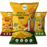 Beyond Snack Original Style, Peri Peri, Sour Cream Onion, Parsley Banana Chips 100 g (pack of 3)