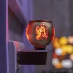 Signamio Night lamp Kapoor dani with Camphor Tablets Electrical Machine/kapurdani/Ceramic DN-Shankar