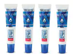 MEHTA COSMETICS - BLUE CHIP INTENSIVE REGULAR LIP BALM Pack of 4 Pcs With Vitamin E & Shea Butter