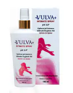 VULVA+ Intimate Wash for Women, Hygiene Spray, No Odour, No Itching, No Irritation, Feminine Wash (100ML Wash)| Intimate Hygiene | Dermatologically Tested |Chemical Free|