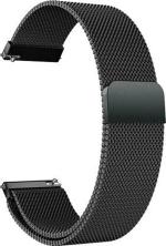 JOBINKA 22mm Magnetic Strap for Sam Watch(46mm) Gear S3 Frontier & Classic Smart Watches Smart Watch Strap (Black)
