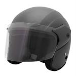 Sage Square Ranger Plus (ISI Certified ) Open Face Helmet (Grey Matte) (S)