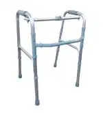 VMS Careline Walkers and Height adjustable Walker for Adults Easy walk (Walker without wheel)