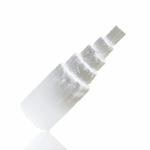 REBUY Selenite Crystal Natural Stone Tower 15 x 4 cm