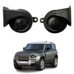 Oshotto 12V (K8001) Car Horn - Trumpet Sound 2Pc Set (Low + High) compatible with Land Rover Defender