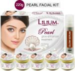 Lilium Herbal Pearl Glow Enhancer Treatment Gm With Skin Whitening Cream, 240 G