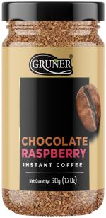 Gruner Chocolate & Raspberry Instant Coffee - 50 grams